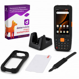 Комплект для маркировки ТСД MERTECH MovFast S40, арт. 10014 (кредл с передачей, чехол, стекло, ремешок) + ПО DataMobile Комплект для маркировки ТСД MERTECH MovFast S40, арт. 10014 (кредл с передачей, чехол, стекло, ремешок) + ПО DataMobile